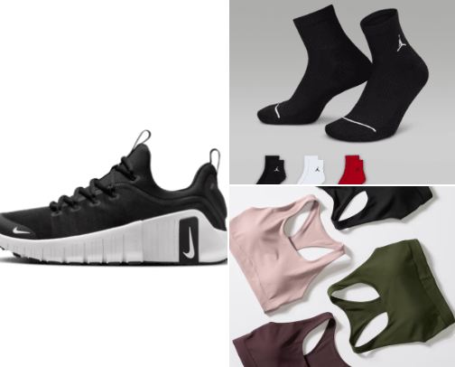 Comfortable GYM picks for the begginers 🤸‍♀️💪👟🏃 cover photo collage