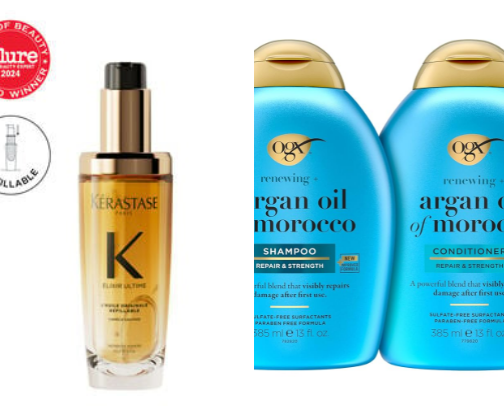 My favorite hair care routine cover photo collage