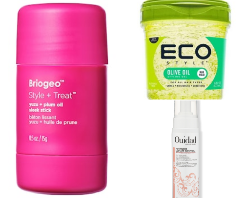 Favorite hair products! Wavy hair girl products and every day! cover photo collage