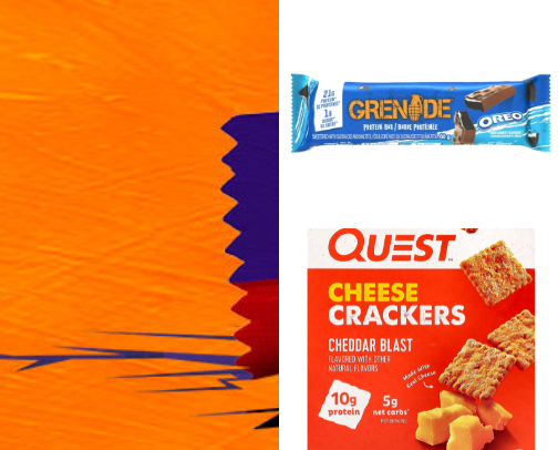 Protein faves cover photo collage