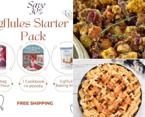 Allergen friendly websites with recipes and or baking ingredients. cover photo collage