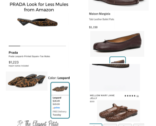 Designer look for less shoes that won’t break the bank cover photo collage