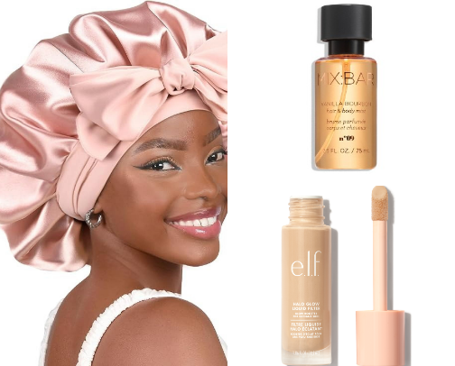 Your ✨affordable✨ beauty routine cover photo collage