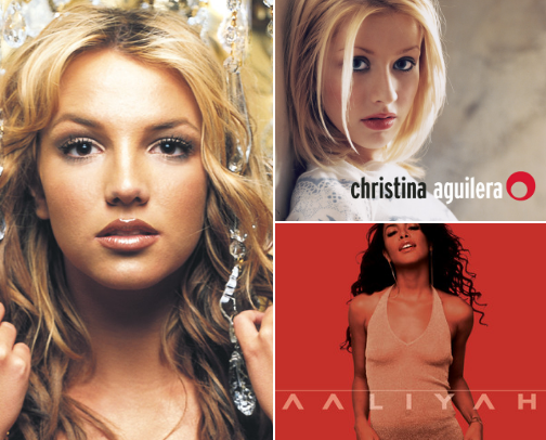 💿 Female Artists That Defined Girlhood (90s–2000s) cover photo collage