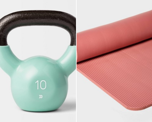 Home workout equipment & recovery 💪🏼 cover photo collage