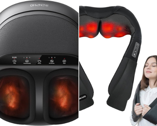 Massagers cover photo collage