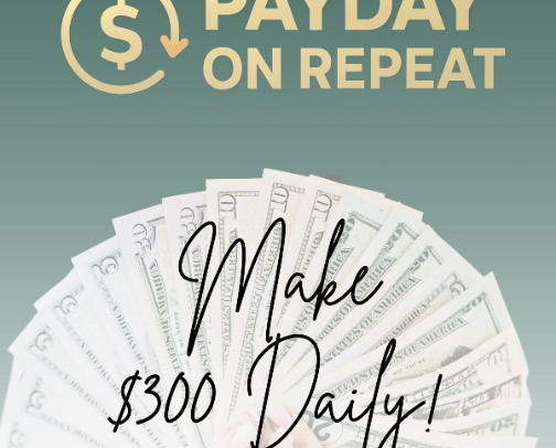 Make $300+ Daily on Instagram as a SAHM! cover photo collage