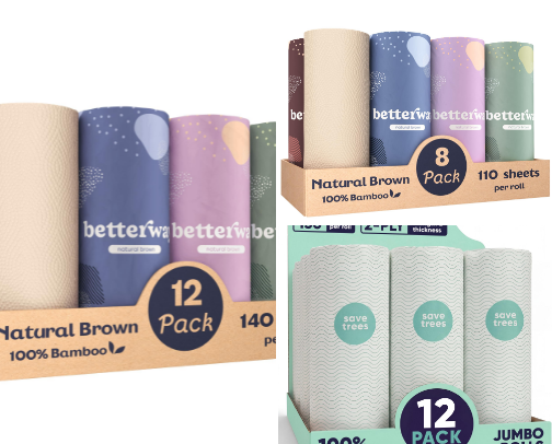 Eco-Friendly Bamboo Paper Towels to Try cover photo collage