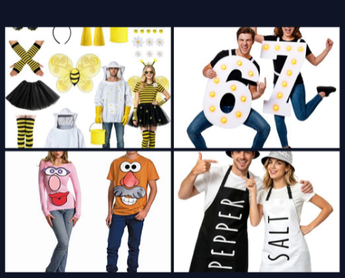 Creative Halloween Costumes for Couples cover photo collage