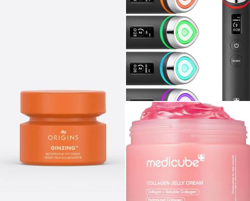 Skin care cover photo collage