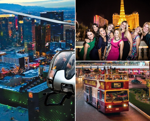 Las Vegas Strip Fun cover photo collage