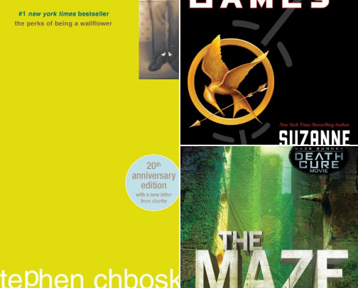 from book to TV cover photo collage