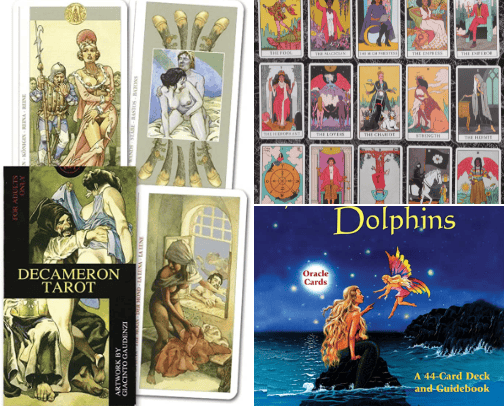 My Fave Tarot Decks cover photo collage