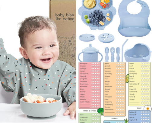 Baby led weaning cover photo collage