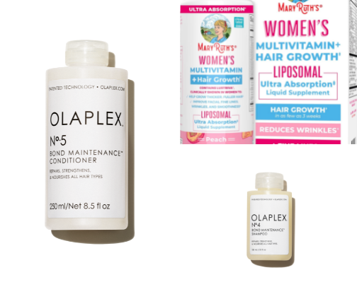 Hair Growth + Healthy Scalp Reset cover photo collage