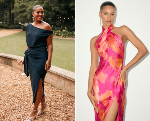 Summer wedding guest dresses cover photo collage