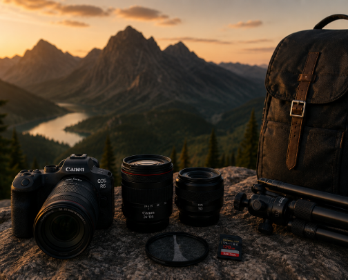 My Photography Essentials cover photo collage