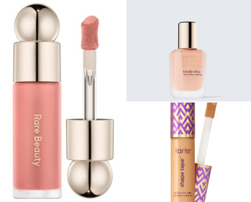 Favourite everyday makeup products 💄 cover photo collage