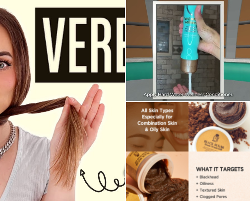 My favorite beauty recs cover photo collage