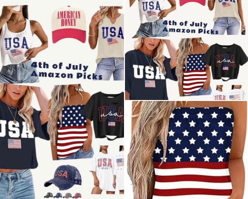 4th Of July Supplies cover photo collage