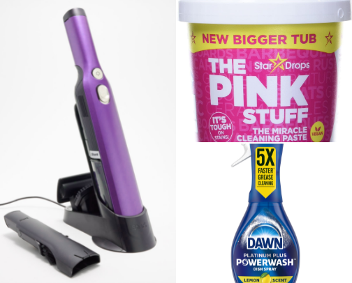 Clean it like you mean it-cleaning products that actually work! cover photo collage