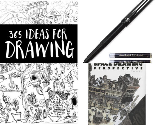 Favorite Art Supplies cover photo collage