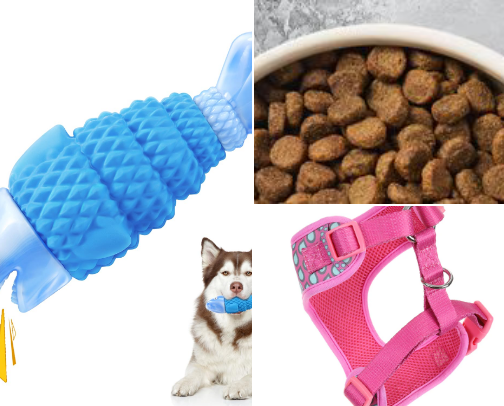 Cutest puppy accessories cover photo collage