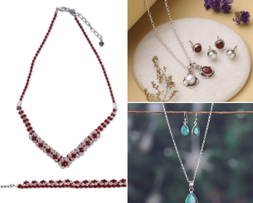 Best selling jewelry cover photo collage