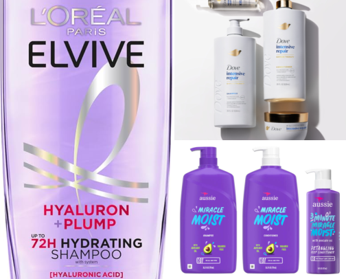 Hair Care Must-Haves 🎀 cover photo collage