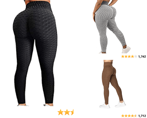 workout leggings cover photo collage