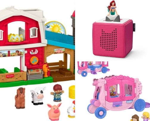 Toddler girl Christmas gift ideas! cover photo collage