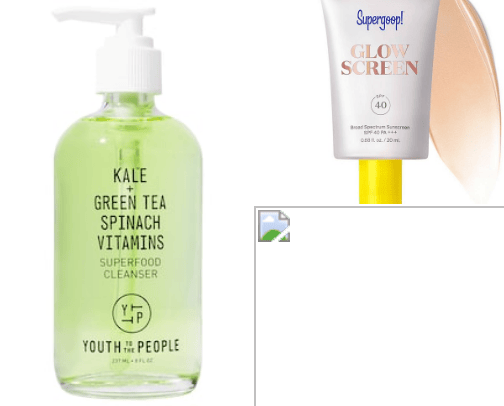 Skin Care cover photo collage