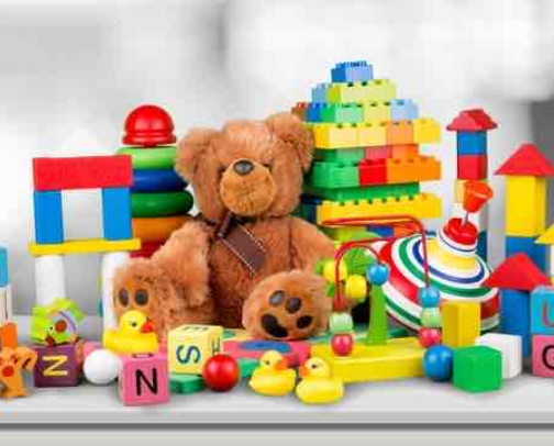 Big smiles start with little toys! Discover fun that keeps kids learning, laughing, and exploring all day long! cover photo collage