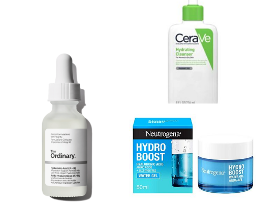 skincare 𑁍 ࣪˖ cover photo collage