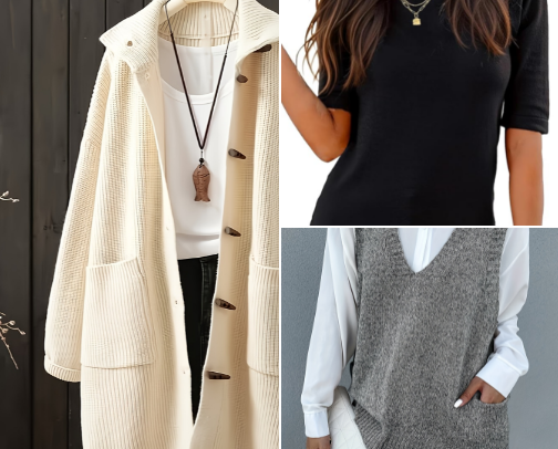 TEMU Fall Fashion Finds: Cozy Knits, Chic Boots & Affordable Autumn Style🔥🔥🔥 cover photo collage