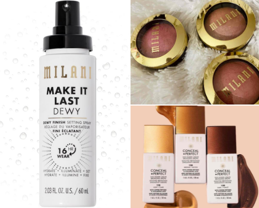 My Milani Makeup Favorites🌸💄 cover photo collage