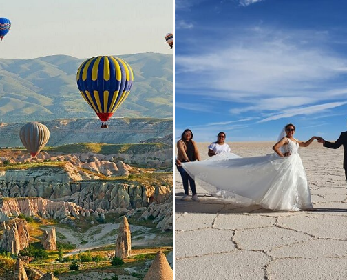 Two Hearts Travels 🫀 cover photo collage