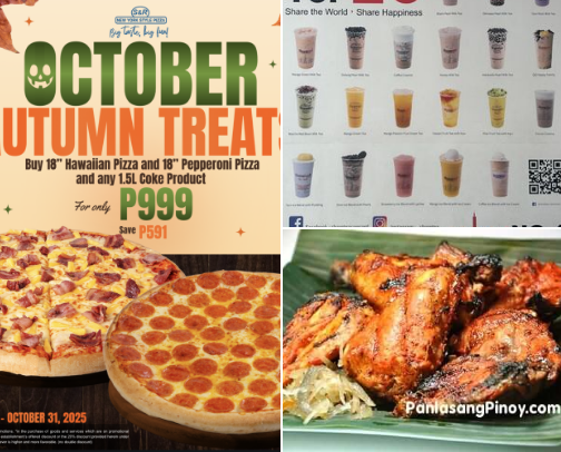 My favorite food deals cover photo collage