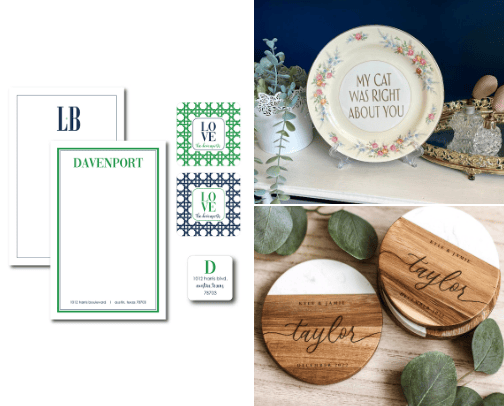 Favorite hostess & thank you gifts cover photo collage