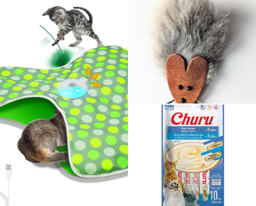 Things your cat will actually like cover photo collage