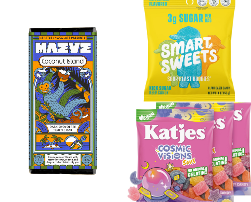 Vegan Chocolate & Candy That Actually Taste Good cover photo collage