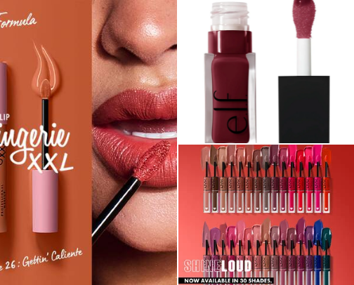 Hands down perfect lip product's cover photo collage