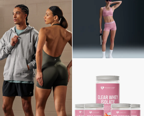 Gym, health and all 🏋️ cover photo collage