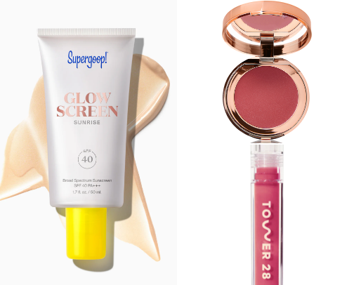 Sunday Kalogeras make up cover photo collage
