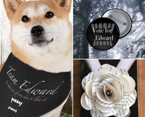 The Best and Most Unique Twilight-themed Merch | from small businesses cover photo collage