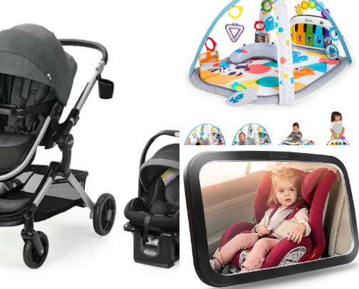 New Parents Must Haves cover photo collage