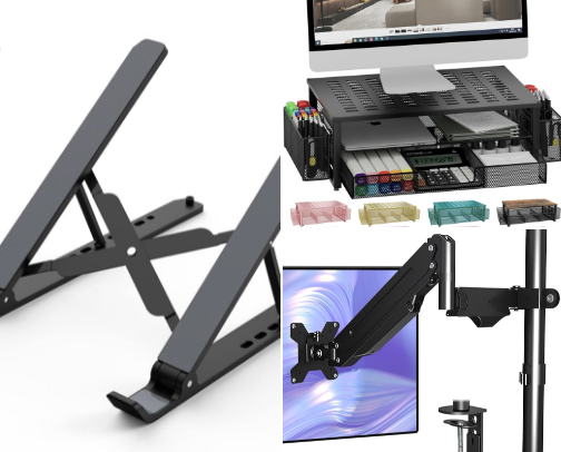 Budget Work From Home Setup - Affordable Home Office Essentials Under $50 cover photo collage