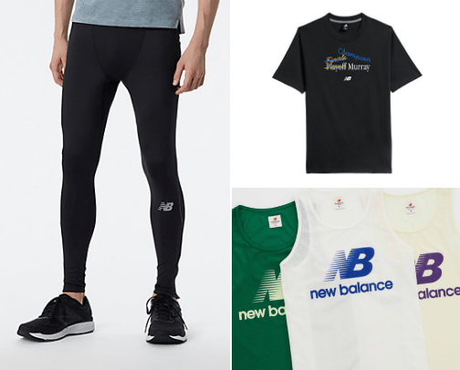 New Balance cover photo collage