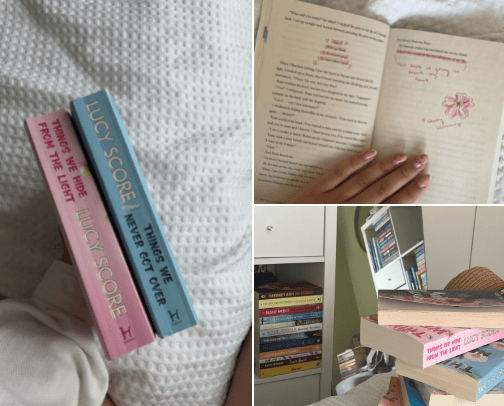 Romance Reader Recommendations💌 cover photo collage