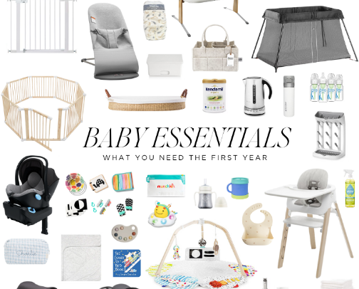 🍼 Baby Must Haves cover photo collage